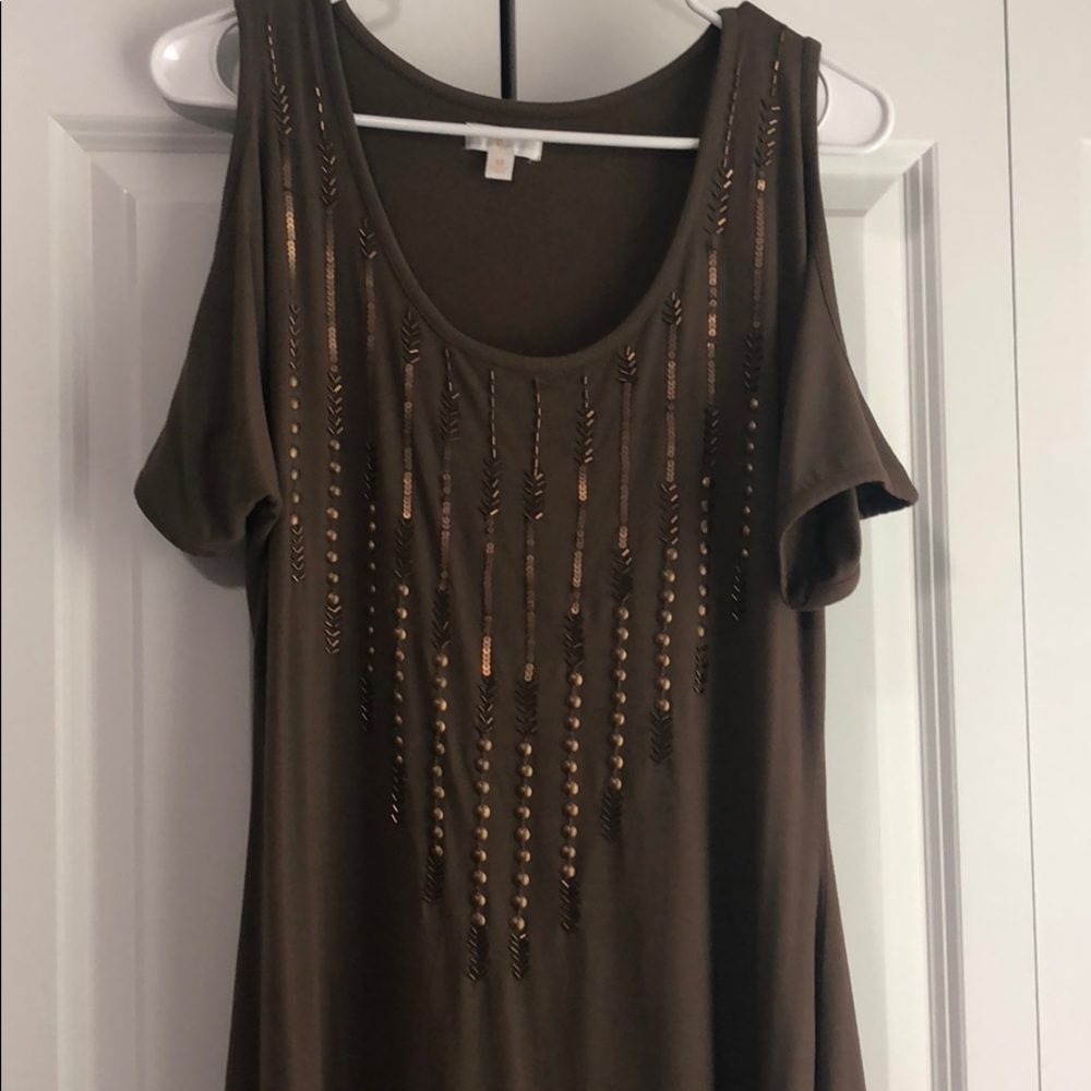Dark Green dress